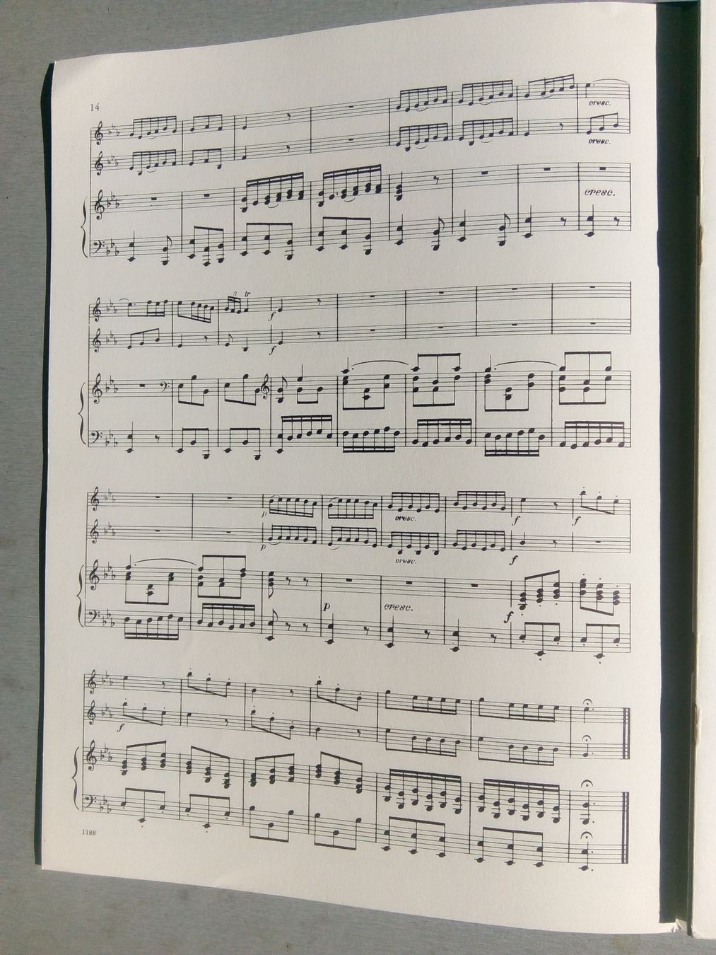 Libri: Vivaldi - Concerto in E flat Major for Two Trompets & Piano – Usato da St.Gallen venduto da elk2022 3