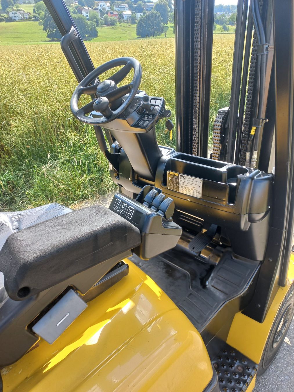 Diesel Carrelli elevatori e a forche: Dieselstapler Yale GDP18VX 1,8T Stapler Triplex Seitenschub – Usato da Dulliken venduto da Classiclerch4657 5
