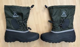 Winterstiefel Kamik Southpole4 grün Grösse 33/34, neuwertig