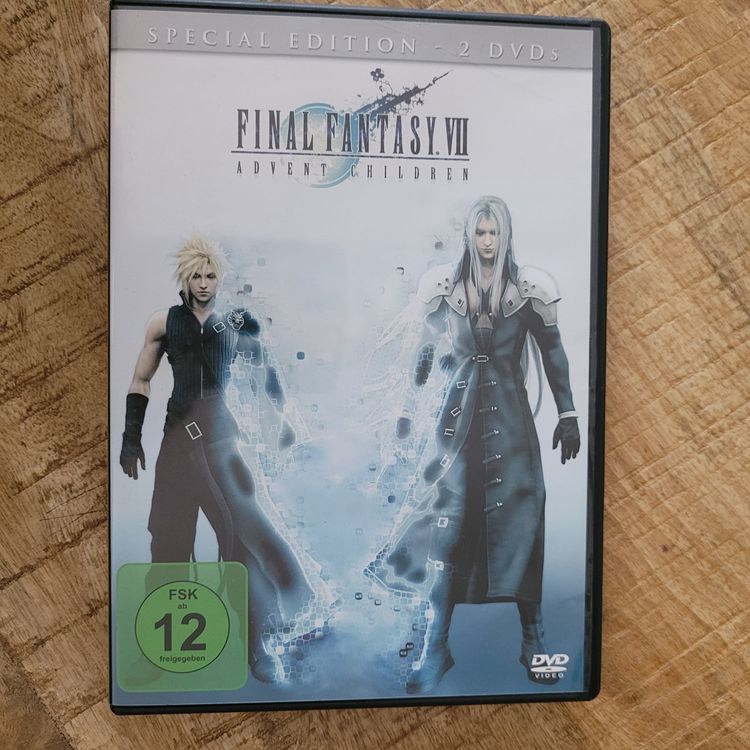 Final Fantasy. 7 dvd Advent children (Gebraucht) in Zollikerberg für ...