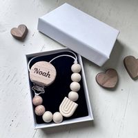 Nuggikette personalisiert "RAINBOW"
