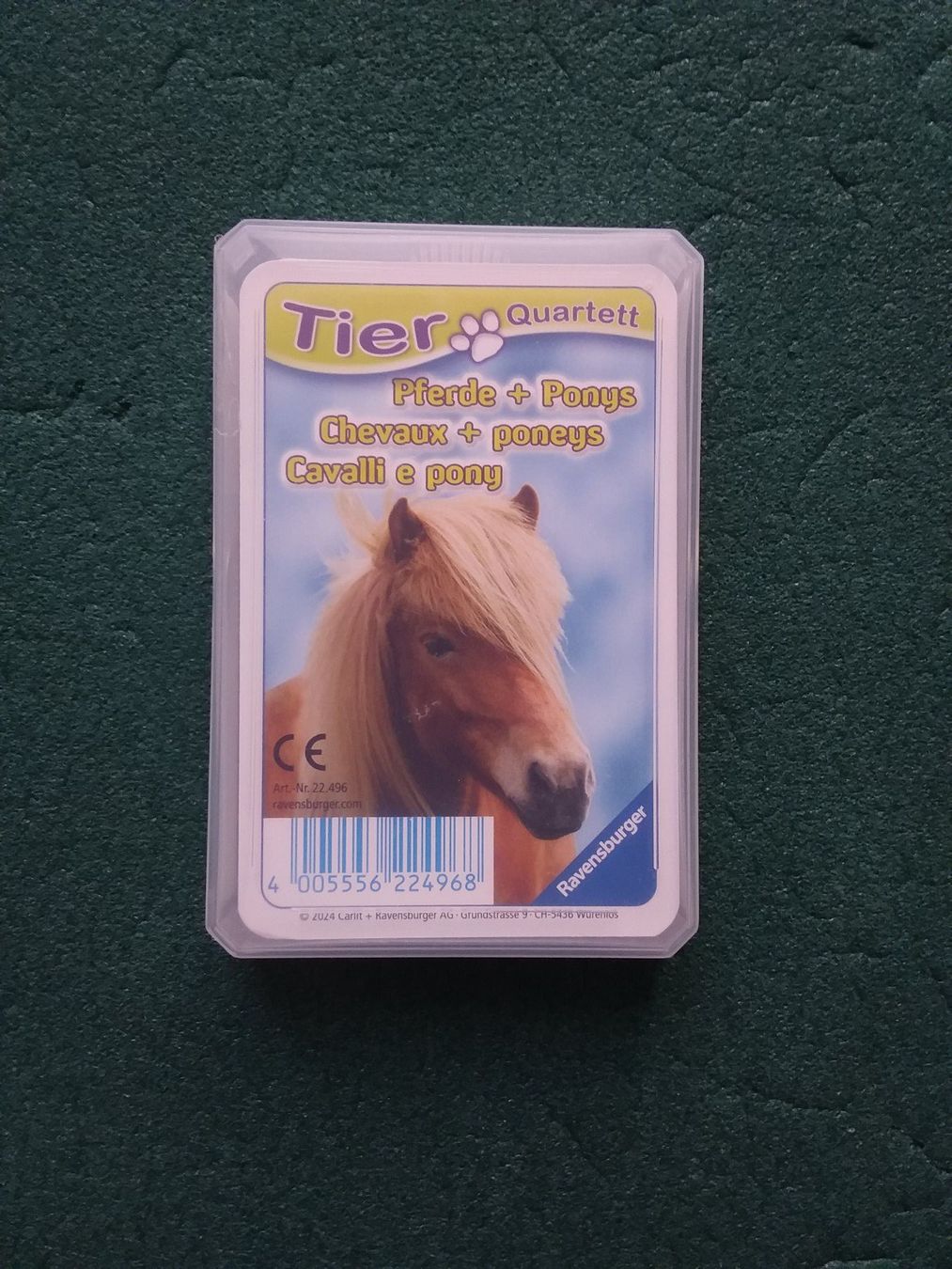 Ravensburger Giochi: Quartett Pferde + Ponys – Usato da Ehrikon venduto da Peter093