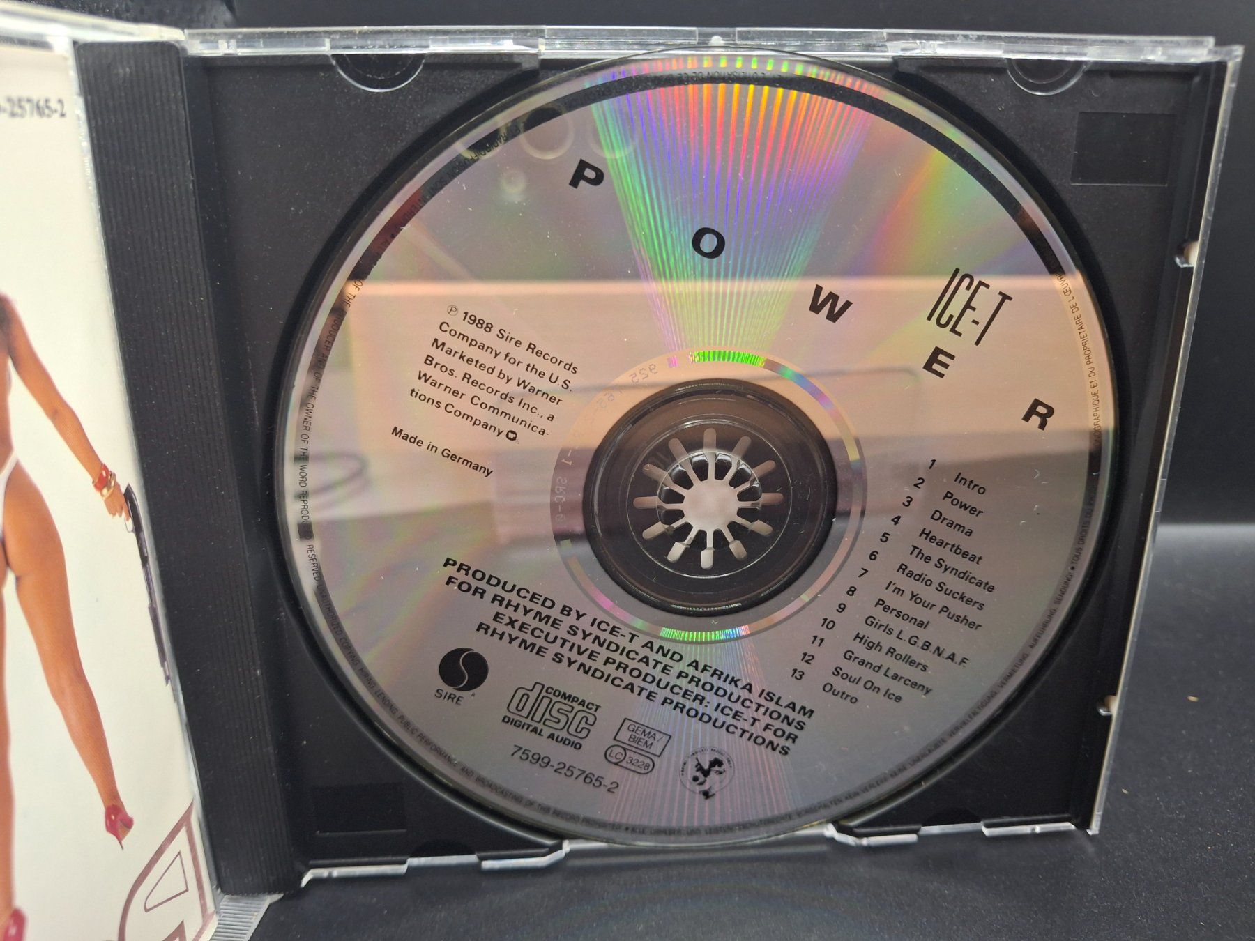 CD: Ice-T – Power – Usato da St.Gallen venduto da jalamusic 2