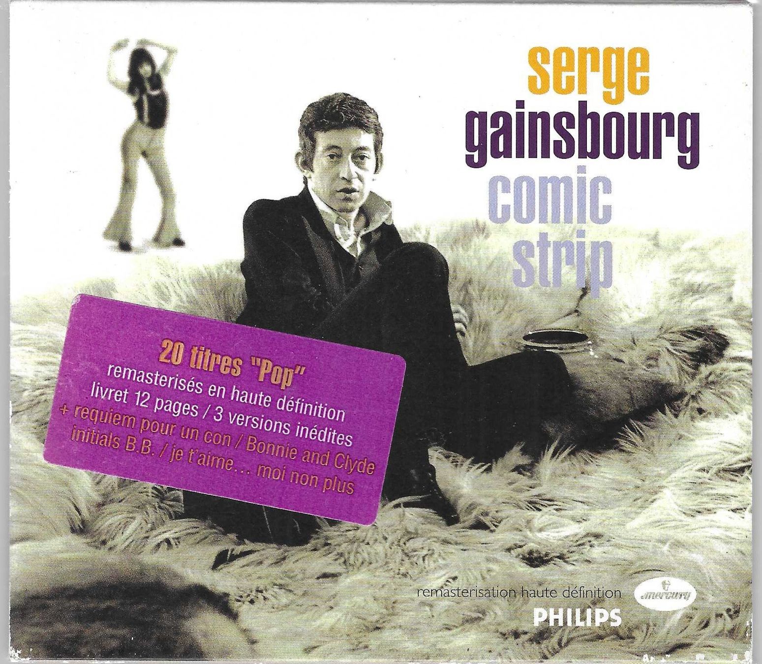 CD: SERGE GAINSBOURG  -  COMIC STRIP – Usato da Bex venduto da Giorgiob