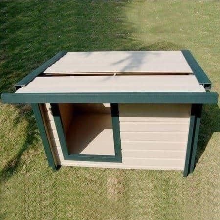 Cucce & Letti: Hundehütte Recycling-Material, EL203M NEU – Nuovo e nell'imballaggio originale da Kriens venduto da Voco 1