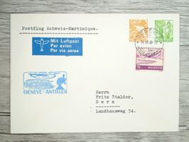 TR72 Enveloppe + Timbre Suisse 1948
