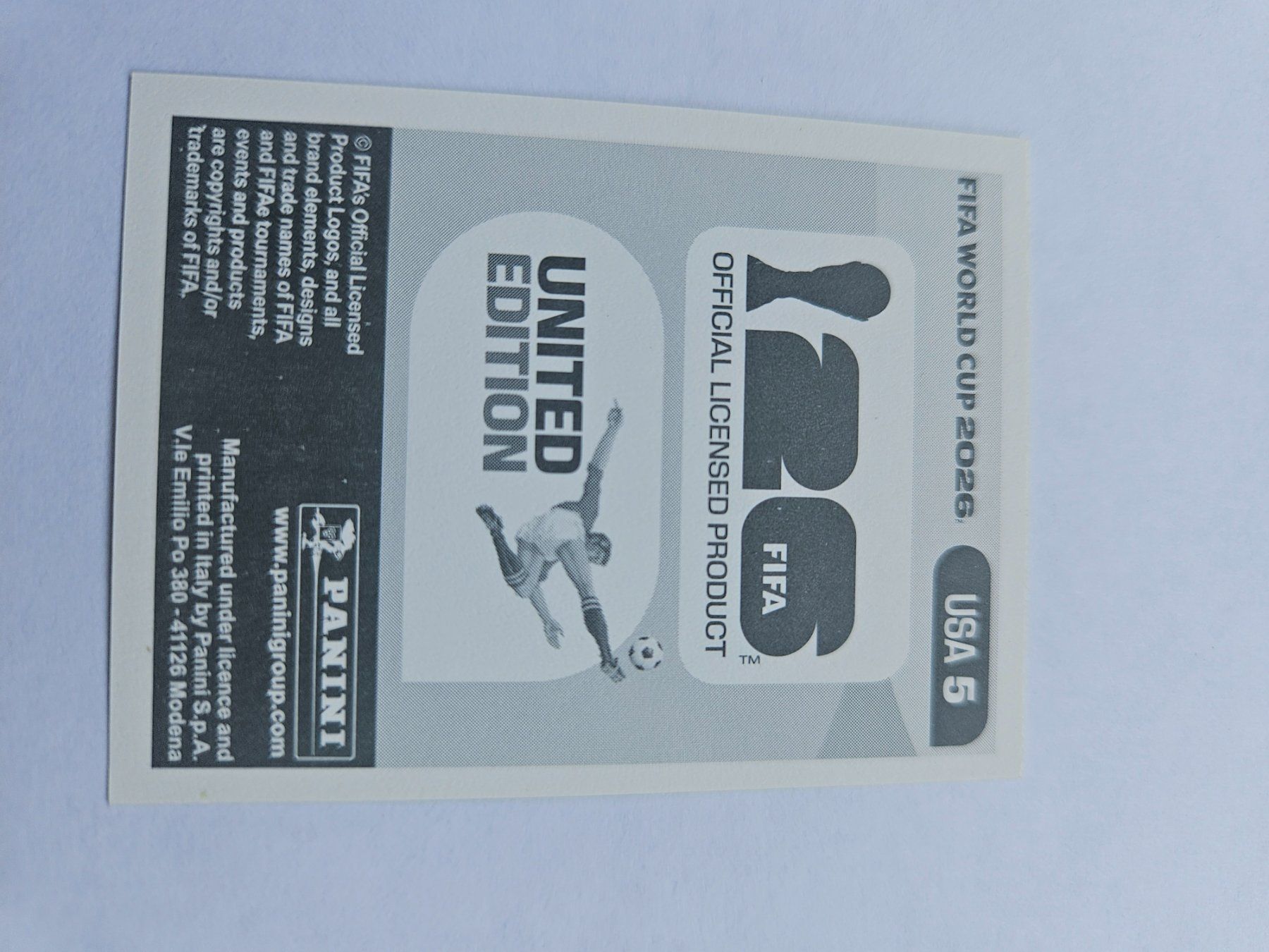 Panini Carte collezionabili: USA 5 – Usato da Würenlingen venduto da Dinli 1