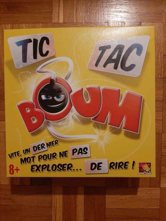 Jeu De Société Tic Tac Boum De Goliath - Version Française Complète, Très Bon état, Pour 2 Joueurs Et Plus, à Partir De 5 Ans