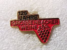 Ansteckpin 103: 125 Jahre Grossenbacher Weine