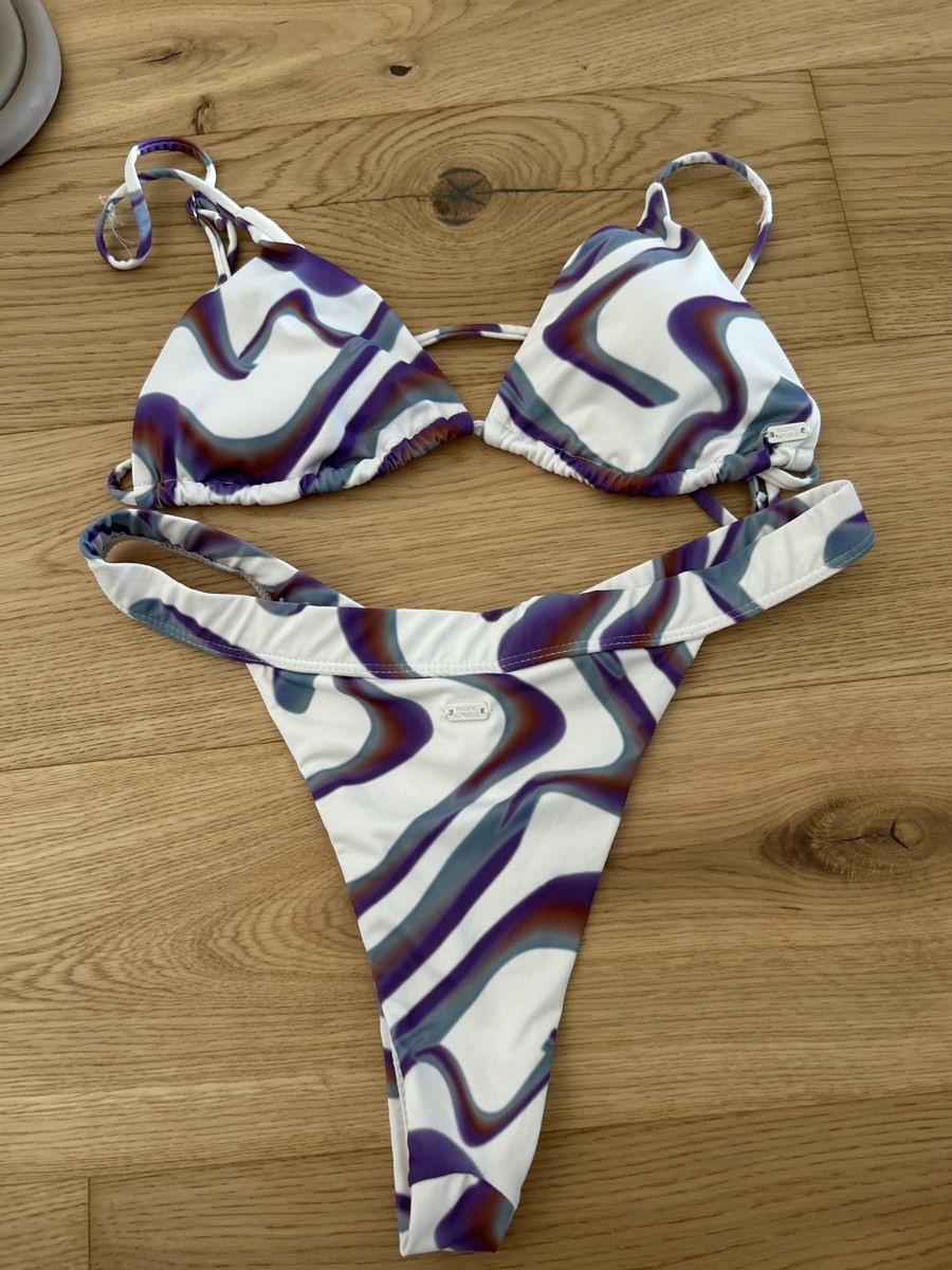 Badekleider & Bikinis: Sommer Bikini Set, gemustert, Gr. S, neuwertig! – Neu (gemäss Beschreibung) aus Grafstal von cleliadea