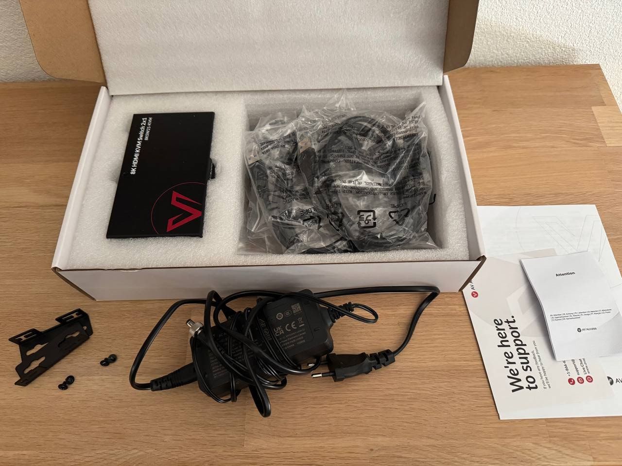 Adapter: AV Access 8K KVM Switch 2x1 HDMI NEU – Gebraucht aus Lyss von Dumping 1