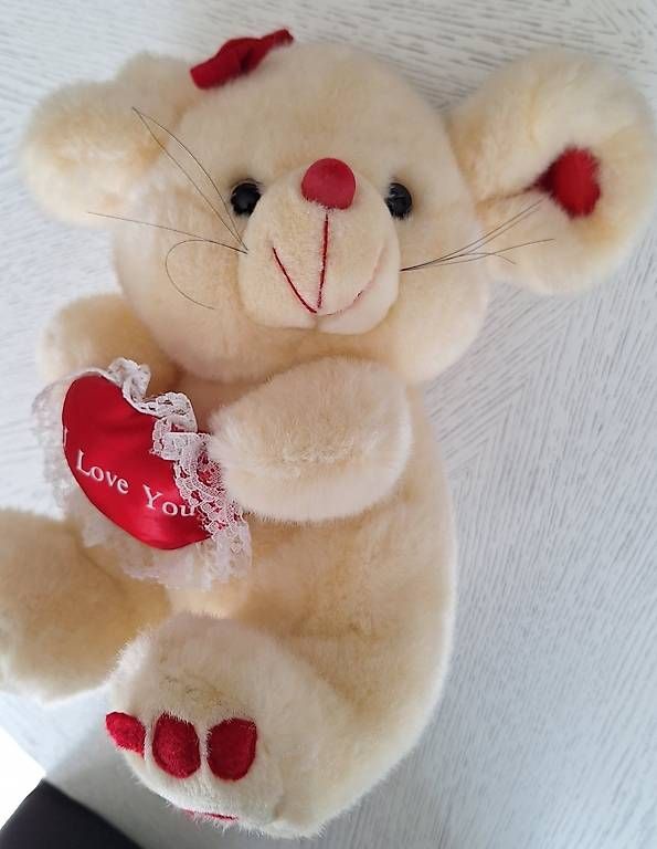 Giocattoli: Plüsch-Maus "I love you" – Nuovo (secondo la descrizione) da Urdorf venduto da Jeani_ 3