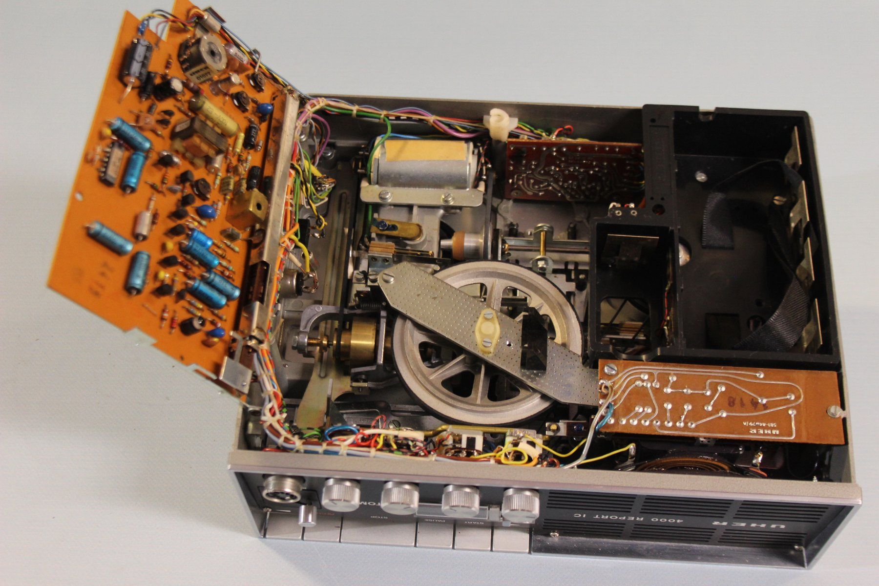 Uher Bandmaschinen: Uher 4000 Report IC Automatic,2-Spurgerät revidiert,getestet – Gebraucht aus Hellsau von Poenny 7