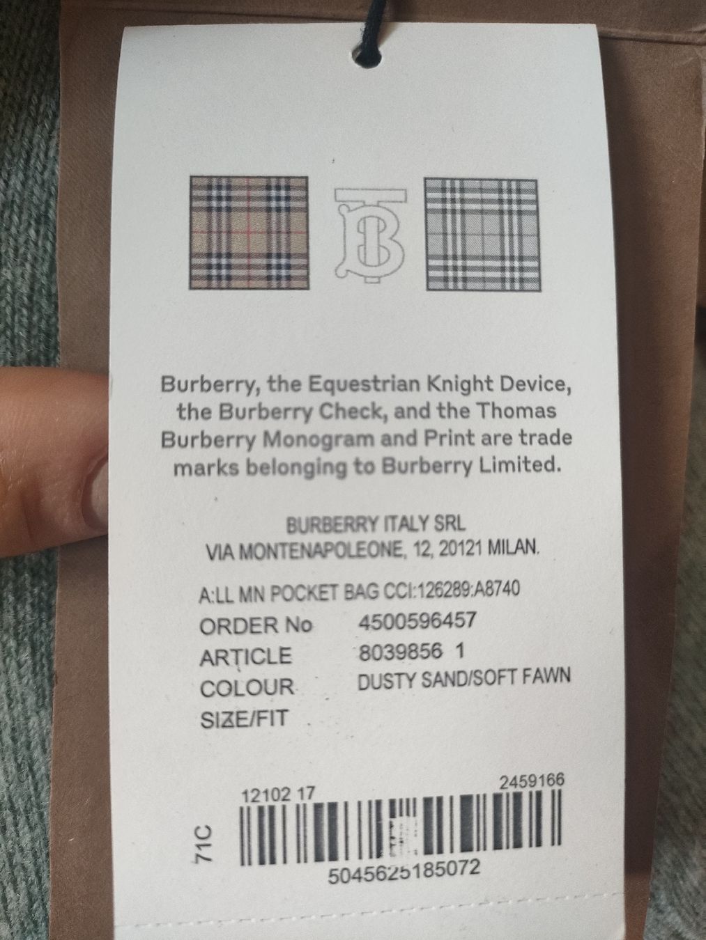 Burberry Borse da donna: Schicke Burberry Tasche, neuwertig – Nuovo (secondo la descrizione) da Wil SG venduto da Peachy 2