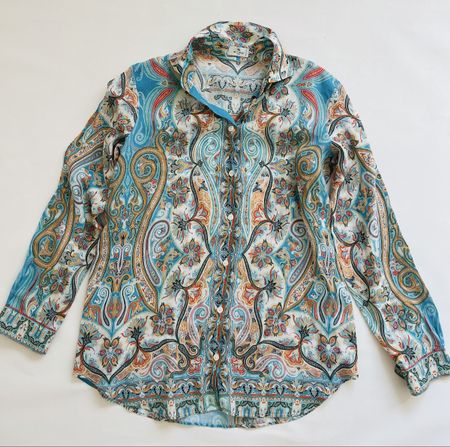 Chemise ETRO en ramie (ortie)
