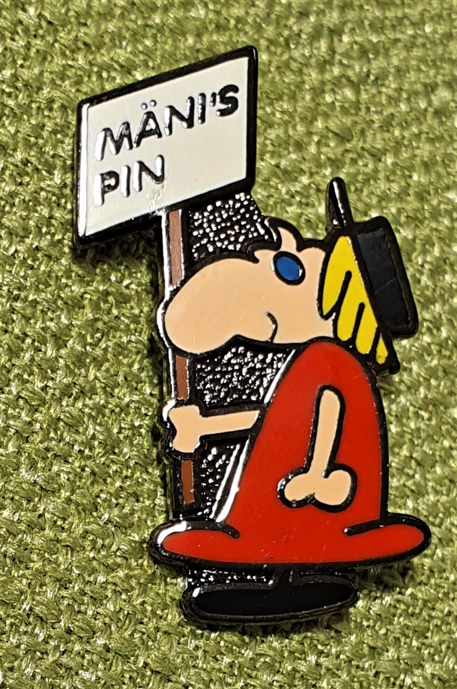Placchette & Badge: O829 - Pin Mäni's Pin – Usato da Reinach BL venduto da Boston-Verkauf