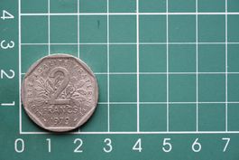 währung francaise 2 francs 1979