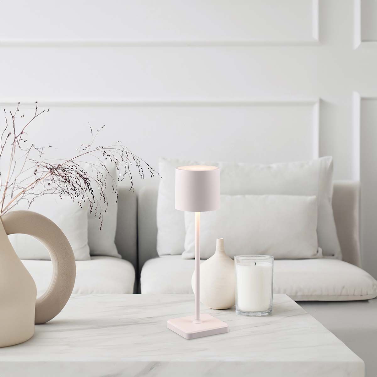 Lampen: Aussen Tischleuchte, IP54, 38 cm Höhe – Neu (gemäss Beschreibung) aus Kreuzlingen von Smart-Light 2