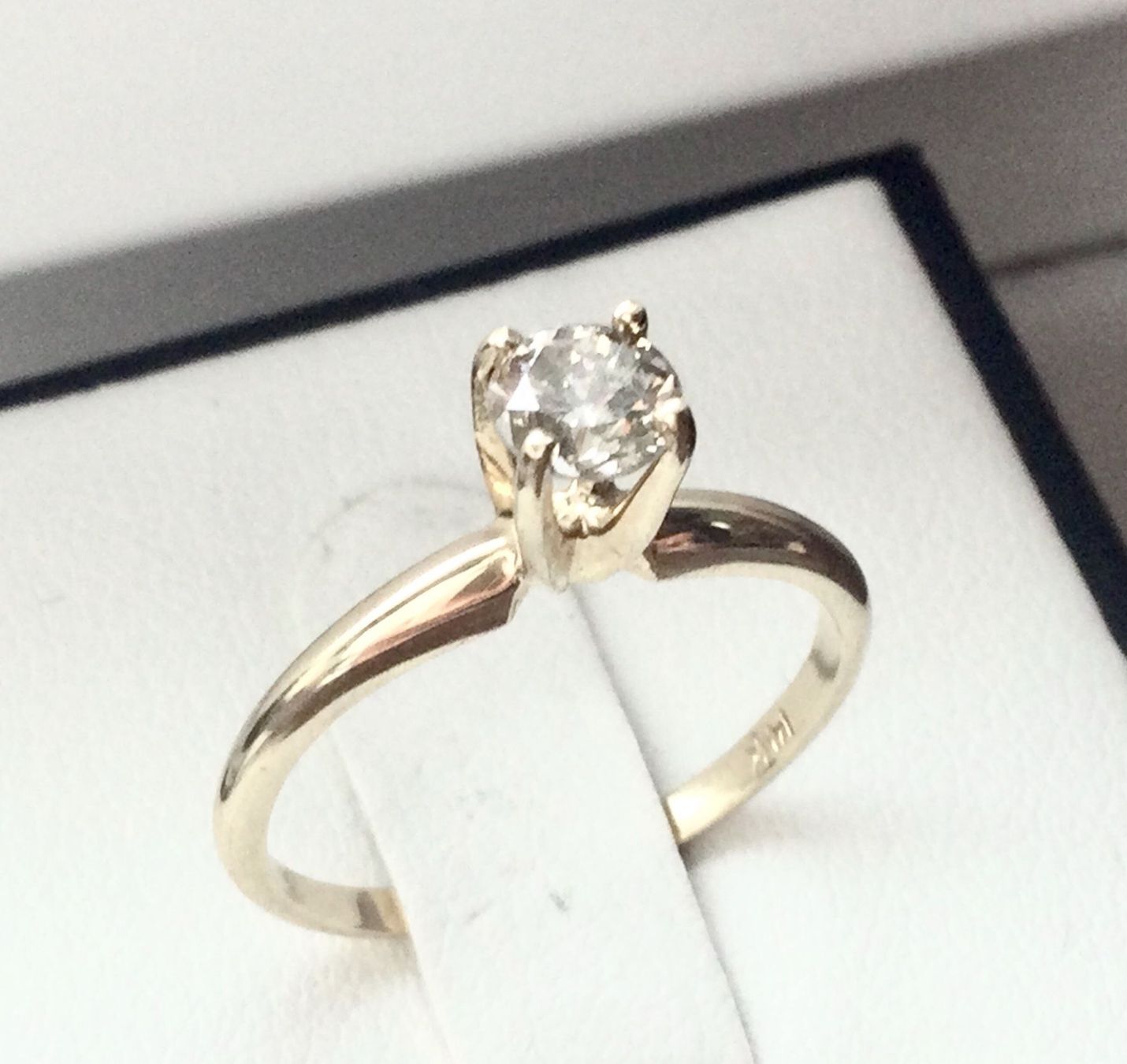 Anelli: Neuer Solitär - Diamantring 0.40 Karat – Nuovo e nell'imballaggio originale da Roggwil /BE venduto da elegance45 1