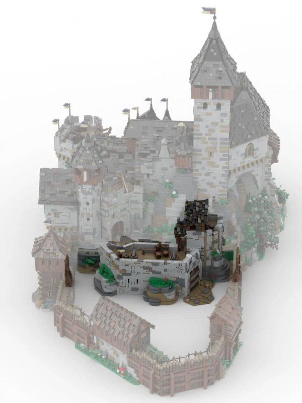 BlueBrixx Kit di costruzioni: Burg Blaustein mit Erweiterungen – Nuovo (secondo la descrizione) da Humlikon venduto da Mustang025 6