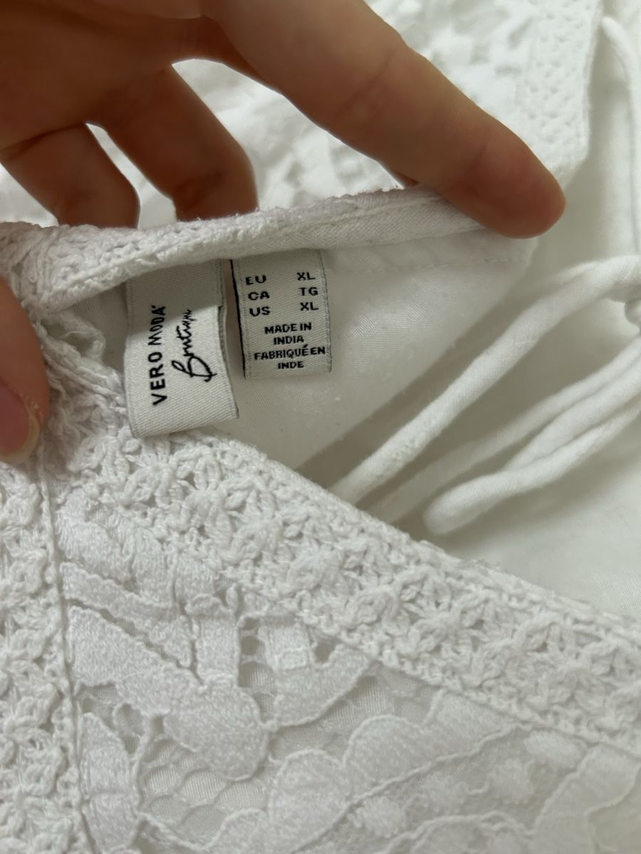 Vero Moda Vestiti: Weisses Sommerkleid  – Usato da Luzern venduto da leo_dp2d 1