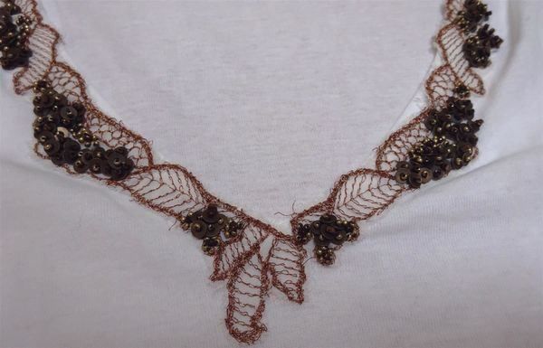 T-shirt: Nice Connection - Shirt - weiss - Gr. 38 – Usato da Zofingen venduto da Justizia_01 1