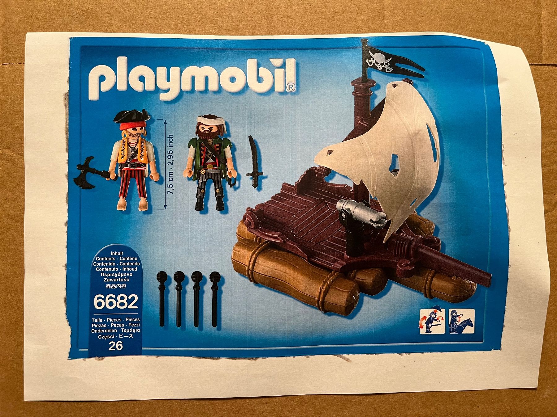 Playmobil Giocattoli: Playmobil 6682 Piratenfloss – Usato da Wangen b. Olten venduto da Bruderfrank 2