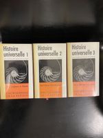 Lot 3 livres Histoire Universelle, Encyclopédie La Pléiade