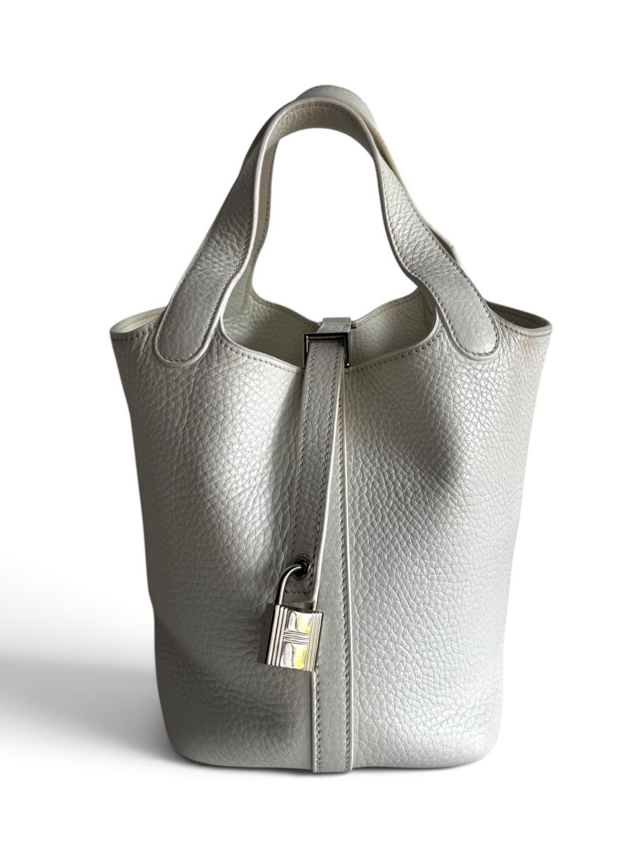 Hermès Taschen für Damen: HERMES Taurillon Clemence Picotin Lock 18 PM Tasche – Gebraucht aus Kriens von hannaandkiko 1