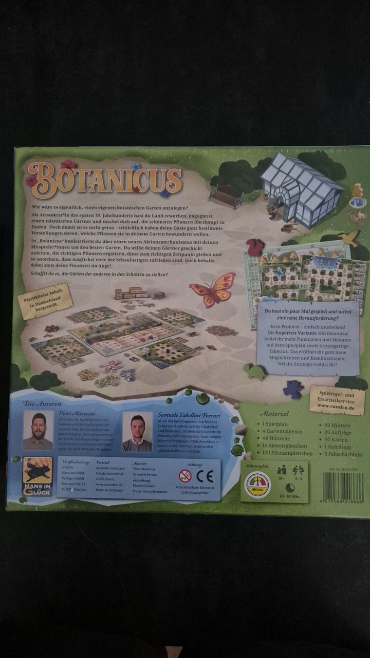 Giochi: Cascadia + Botanicus, Originalverpackt – Nuovo e nell'imballaggio originale da Freienstein venduto da Murloc 1