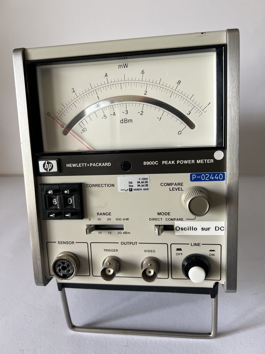 Hewlett Packard Misurare: HP 8900C Peak Power Meter HF Messgerät Hewlett Packard Labor – Usato da Oberhofen Thun'see venduto da SwissTreasure 3