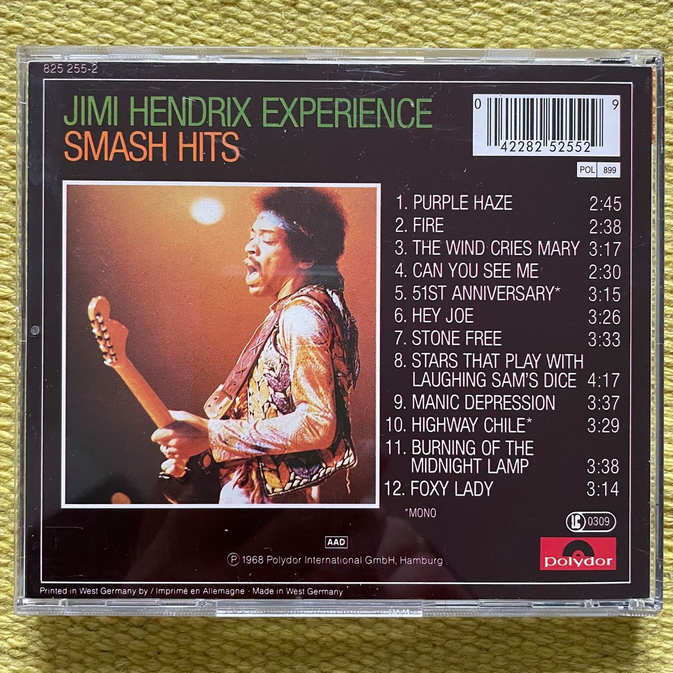 CD: JIMI HENDRIX-SMASH HITS – Usato da Rorschacherberg venduto da CD-Roli 1