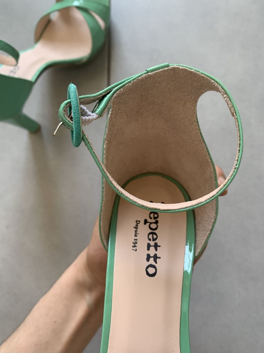 Repetto Scarpe da donna: Sandales à talons en cuir repetto – Nuovo e nell'imballaggio originale da Genève venduto da rez_c6c6 7