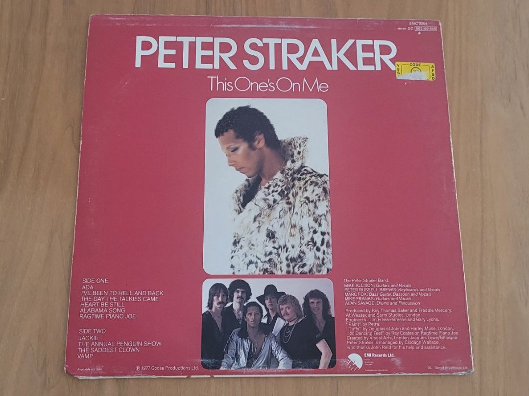 Dischi in vinile: LP  Peter Straker – Usato da Martigny venduto da MZ-67 1