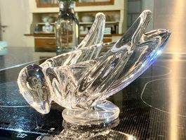 ART VANNES FRANCE VINTAGE BLEIKRISTALL KONFEKTSCHALE,GEMARKT