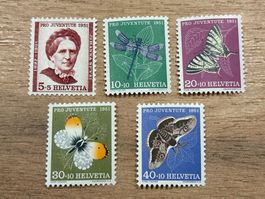 Briefmarke - Schweiz - Pro Juventute 1951 - postfrisch