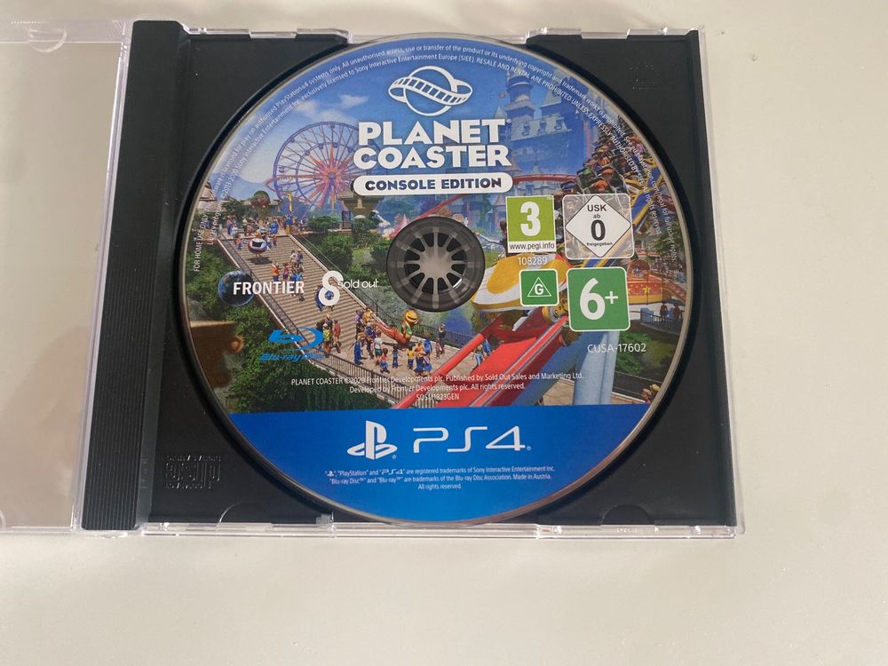 Coaster Console EditionPS4/PS5 Kaufen auf Ricardo