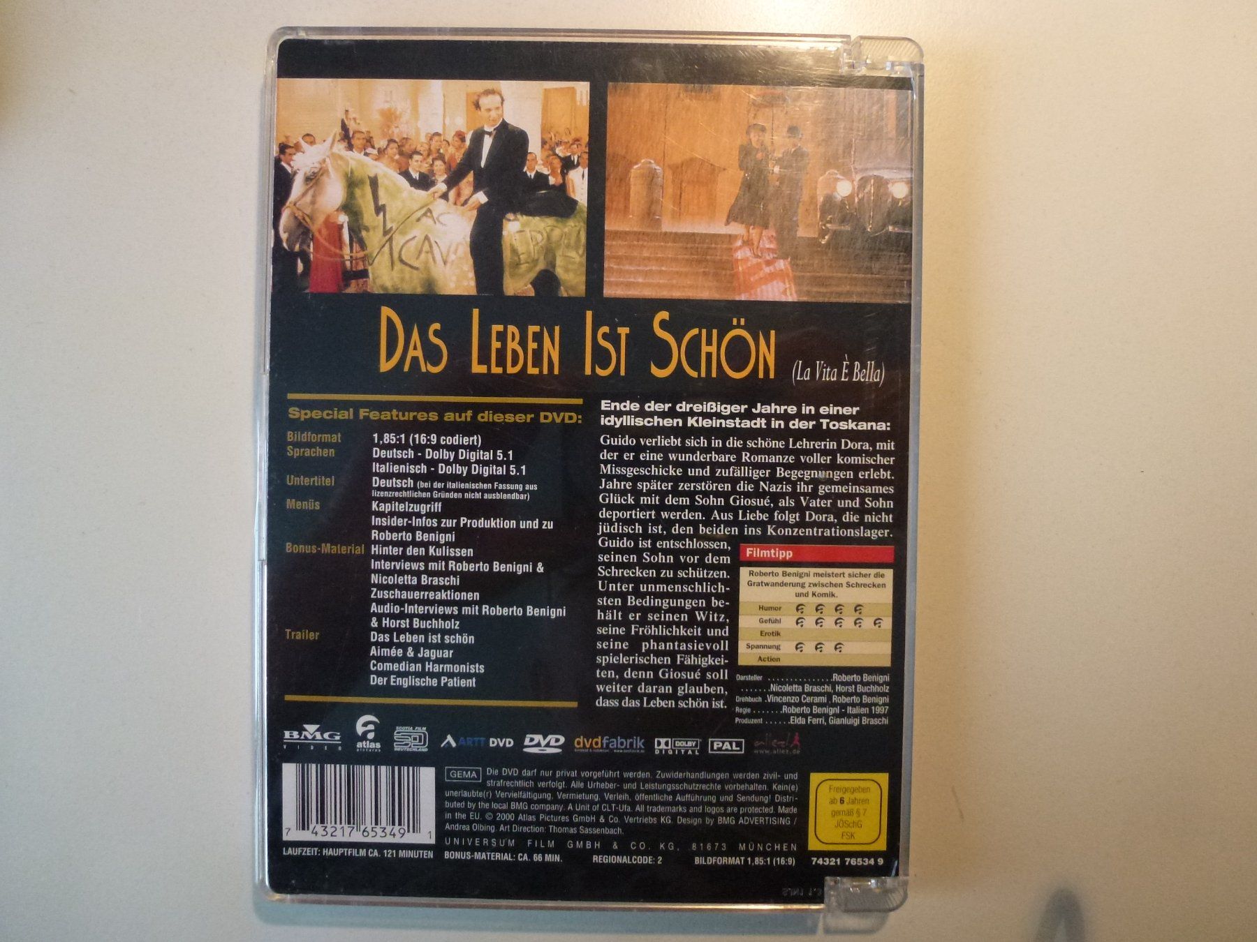Alle DVDs: Das Leben ist schön (DVD) – Neu (gemäss Beschreibung) aus Bern von Frebo 1