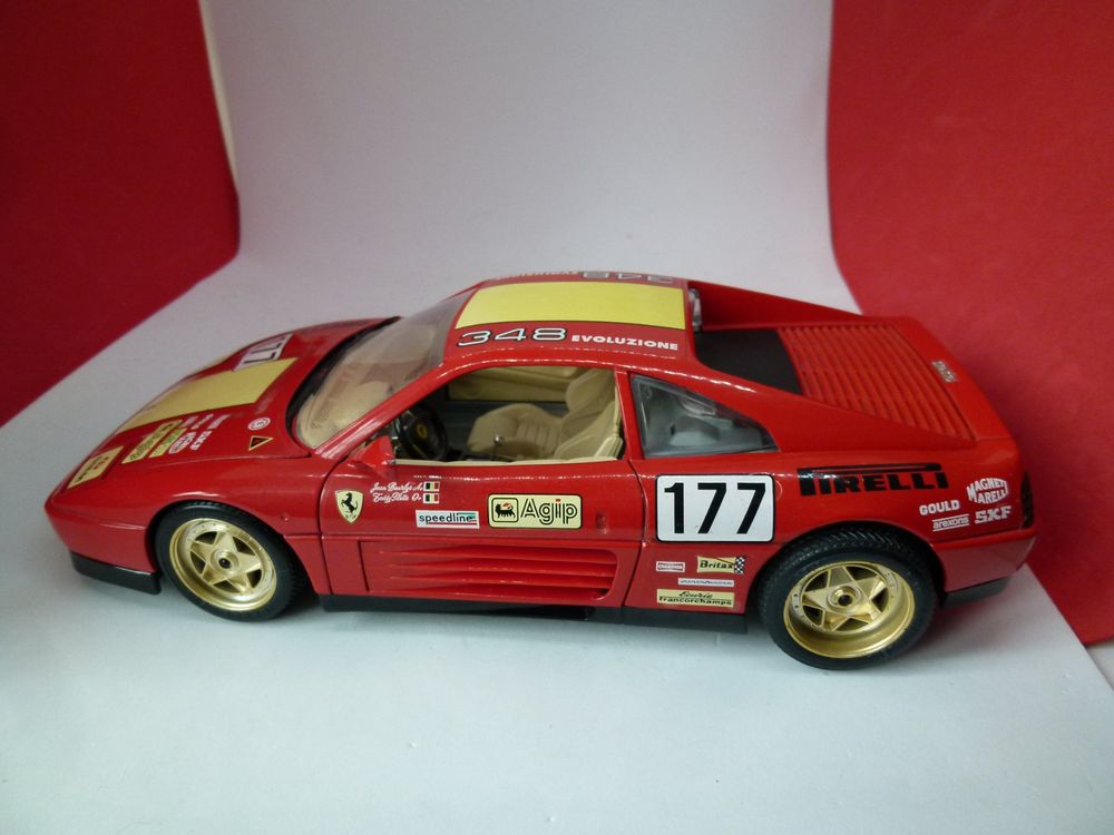 Ferrari 348tb Evo -- Racing 177 - Bburago - 1:18 !!! rar | Kaufen auf ...