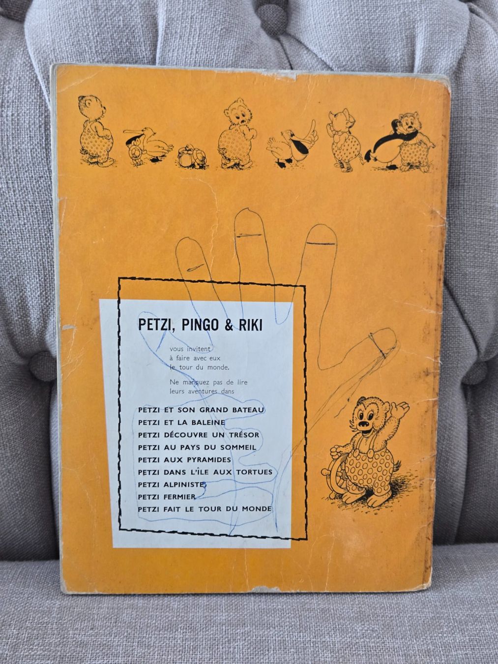 Fumetti: Petzi N°5 - Aux pyramides – Usato da Crémines venduto da Blakedrake 1