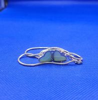 18 Karat 750 Weiss Gold Kette Mit Herz Anhänger