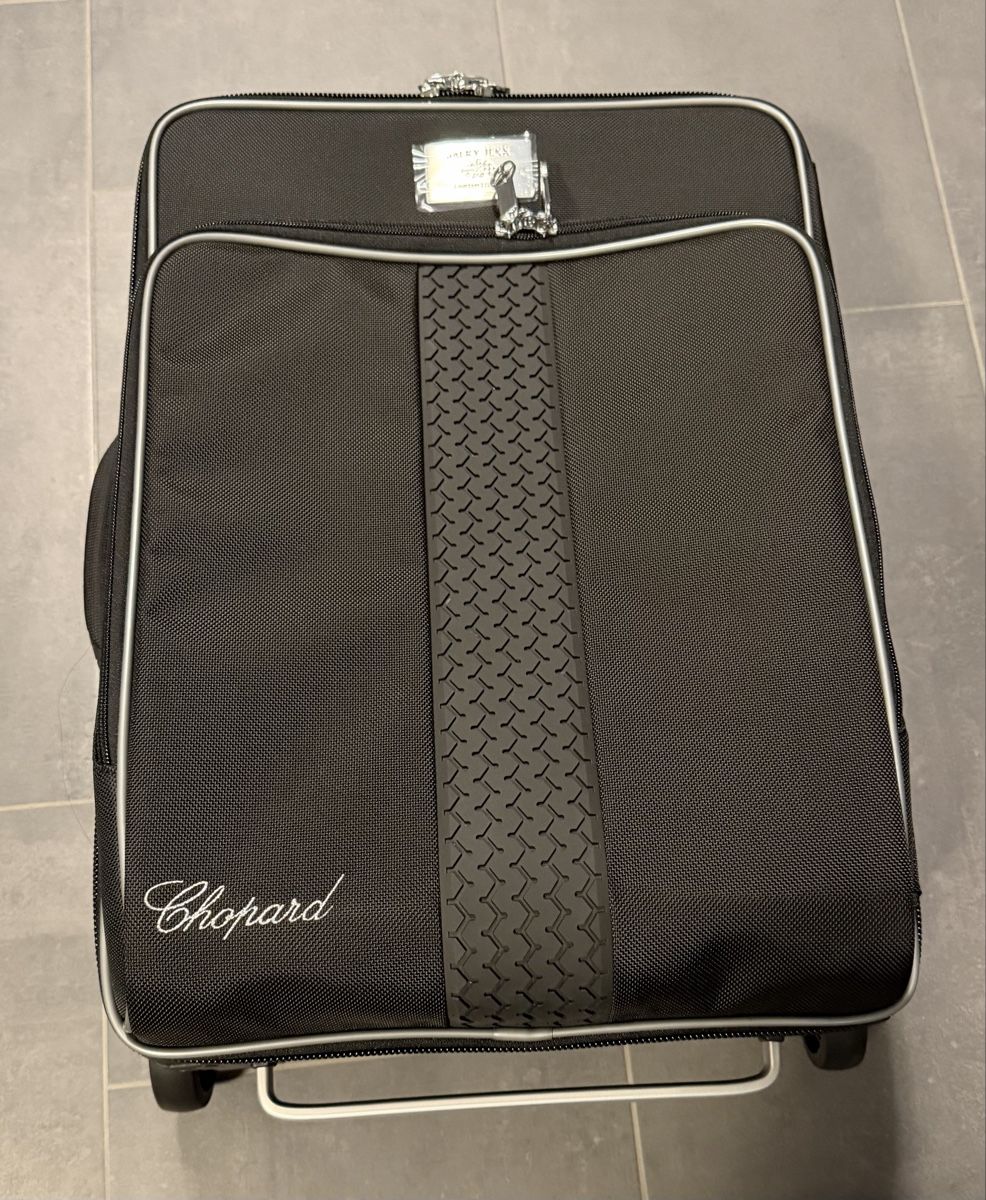 Valigie: CHOPARD JACKY ICKX LIMITED EDITION Roll- oder Trolleykoffer – Nuovo e nell'imballaggio originale da Embrach venduto da Canderau 4