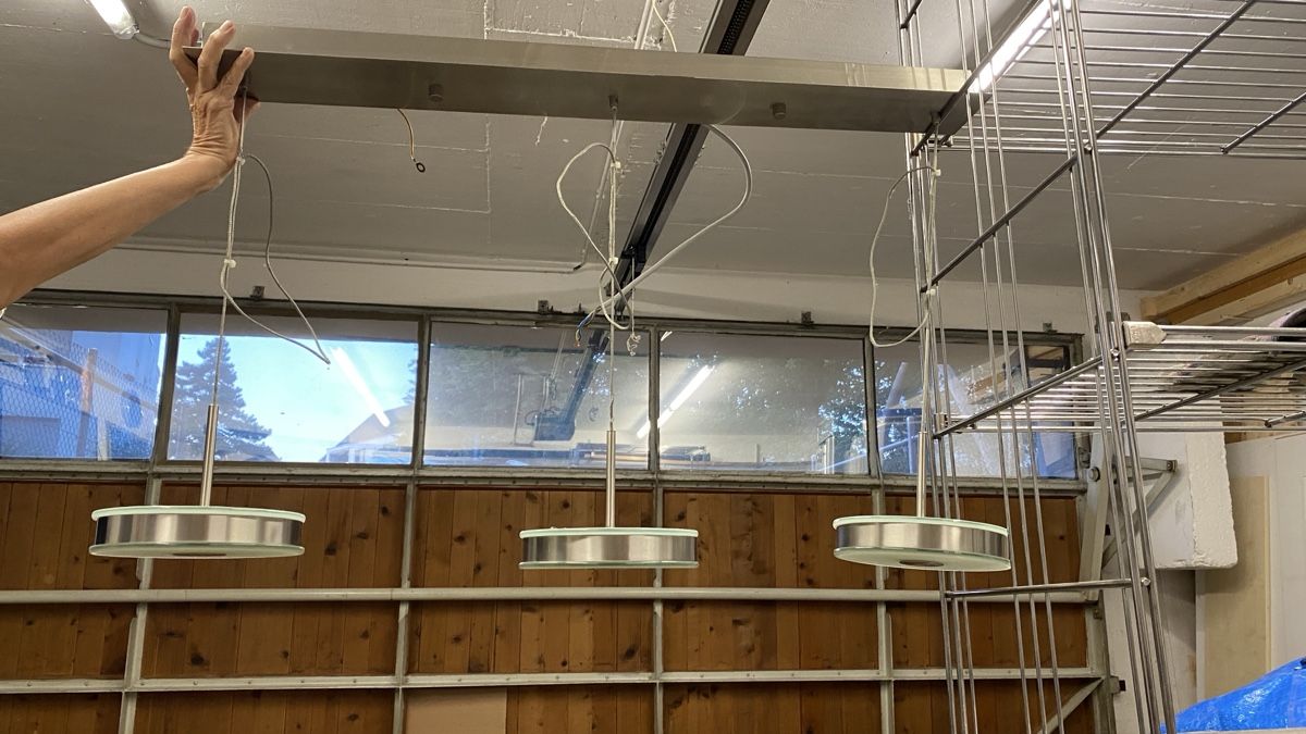 Lustres & lampes de plafonds: Design Halogen Deckenleuchte – D'occasion à Ottenbach par Eggi153 3