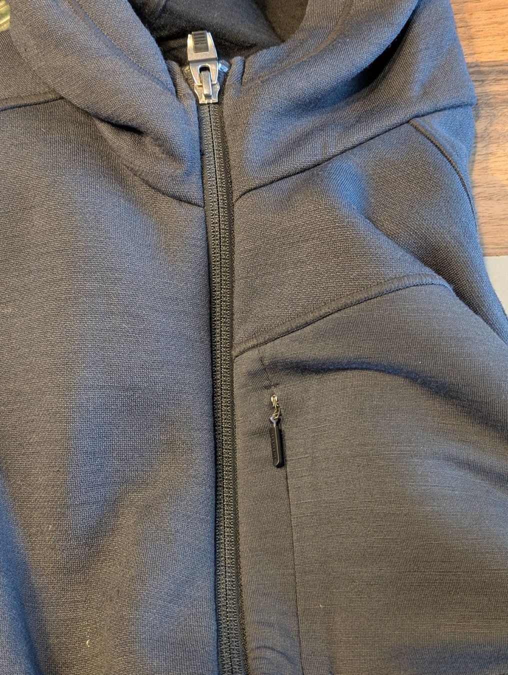Icebreaker Realfleece Merino Wolljacke mit Kapuze, Men, S (Gebraucht ...