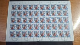 CH725 - Europa 1986 en feuille entière 1er jour