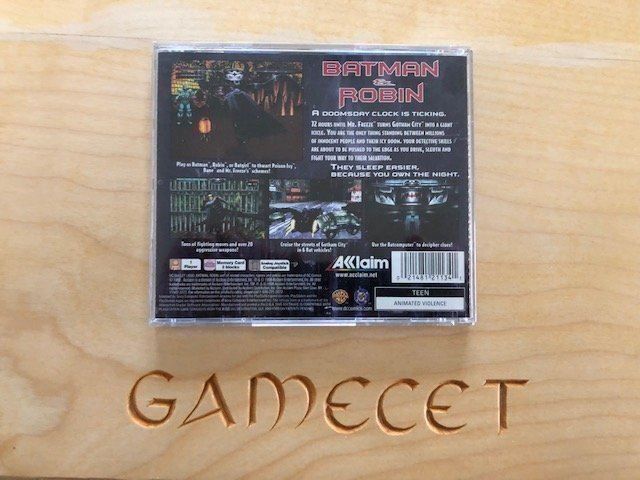 Sony Spiele: Batman & Robin PS1 Playstation USA NTSC – Gebraucht aus Steinach von Gamecet 2