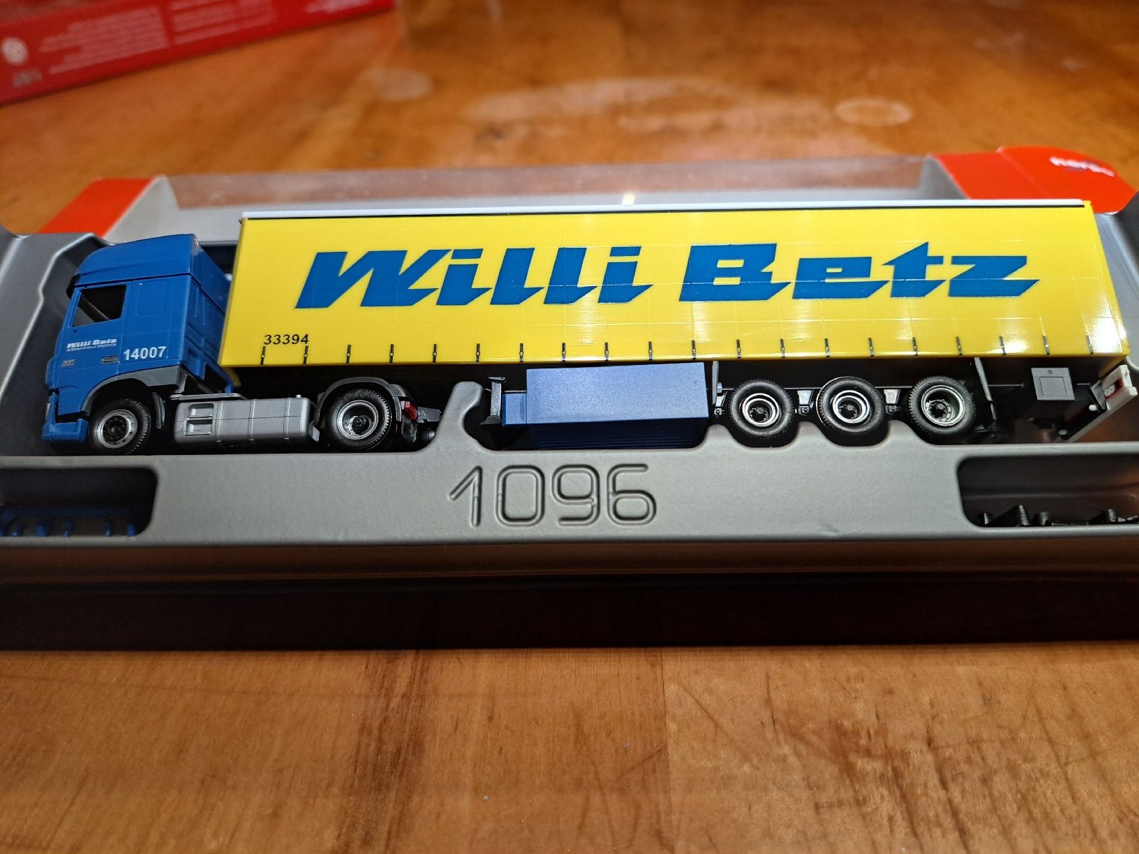 Herpa Voitures modèles: Herpa DAF Willi Betz – D'occasion à Schönenwerd par Davidlangon 1