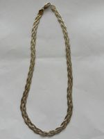 Halskette geflochten Silber 925 Italien guter Zustand 42cm