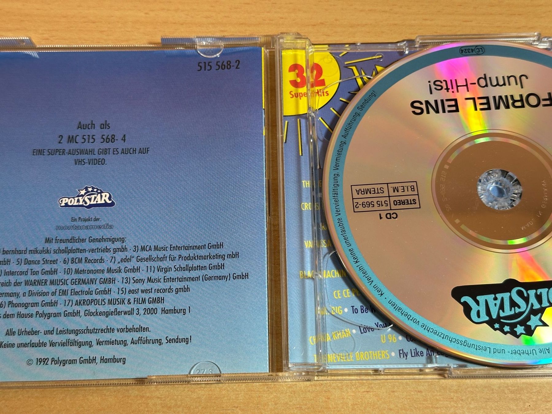 CD: K1 Various – Formel Eins - Jump Hits! - 2 CD – Usato da Rikon im Tösstal venduto da Alpenmutz 2