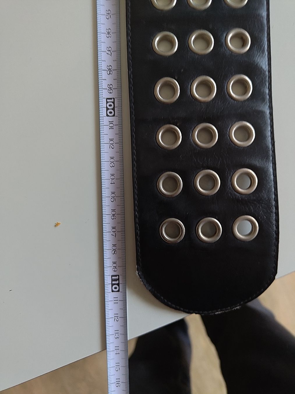 Cinture: Echtledergurt mit Rundnieten 112cm – Nuovo (secondo la descrizione) da Raron venduto da hochheiliger 2